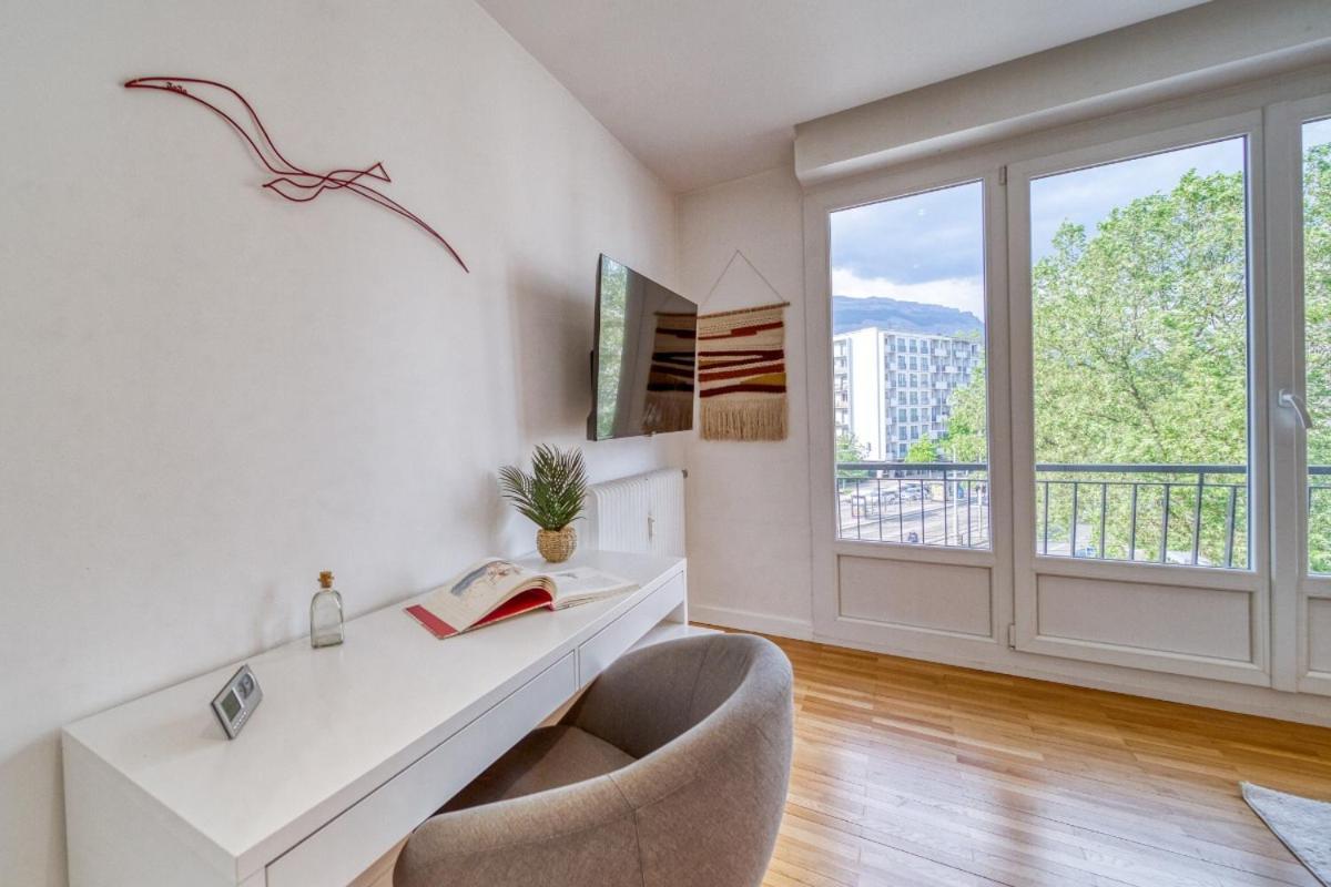 Le Joli Stade, Appartement Avec Magnifique Vue, Grenoble, Rhone Alpes Eksteriør bilde