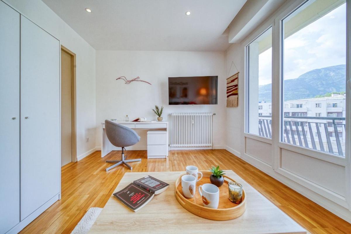 Le Joli Stade, Appartement Avec Magnifique Vue, Grenoble, Rhone Alpes Eksteriør bilde
