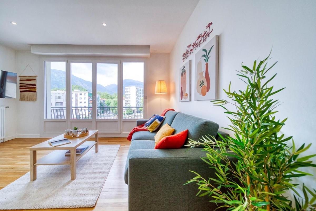 Le Joli Stade, Appartement Avec Magnifique Vue, Grenoble, Rhone Alpes Eksteriør bilde