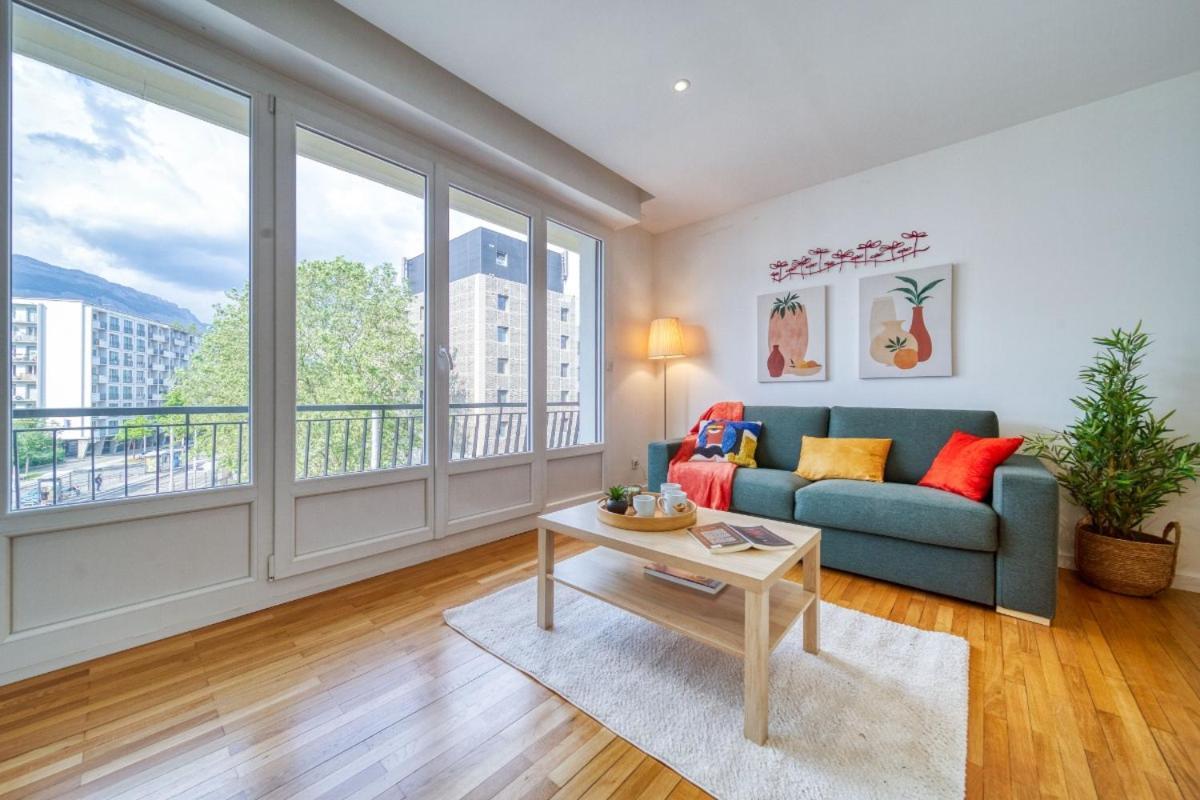 Le Joli Stade, Appartement Avec Magnifique Vue, Grenoble, Rhone Alpes Eksteriør bilde